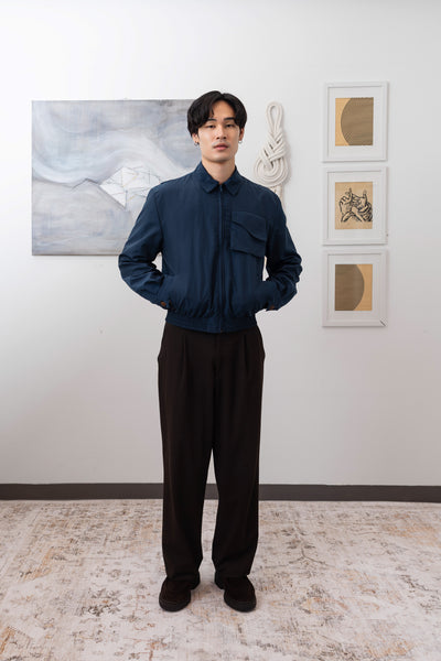 Harrington Jacket in Navy