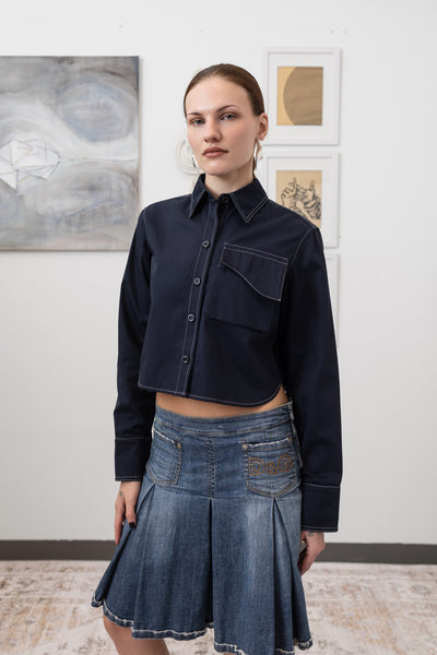 Utilitarian Shirt in Admiral